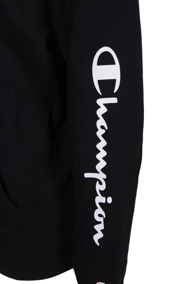 Bluza rozpinana z kapturem Champion Zip Classic hooded black