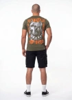 Koszulka męska T-Shirt Pitbull West Coast Blacky oliwkowa zielona