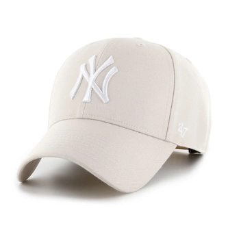 Czapka z daszkiem 47 Brand MLB New York Yankees Bone kremowa