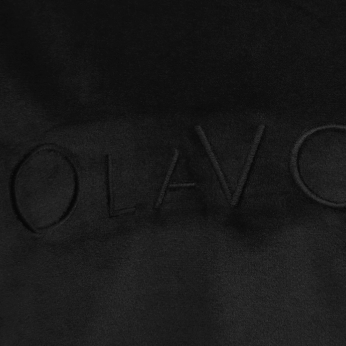 Komplet damski welurowy Olavoga Imperial czarny