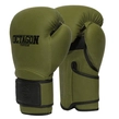 Rękawice bokserskie Octagon Matt khaki zielone