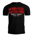 Koszulka męska T-shirt Public Enemy Mamy prawo do szczęścia czarny
