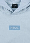 Bluza męska z kapturem oversize Prosto Box 2.0 jasno niebieska