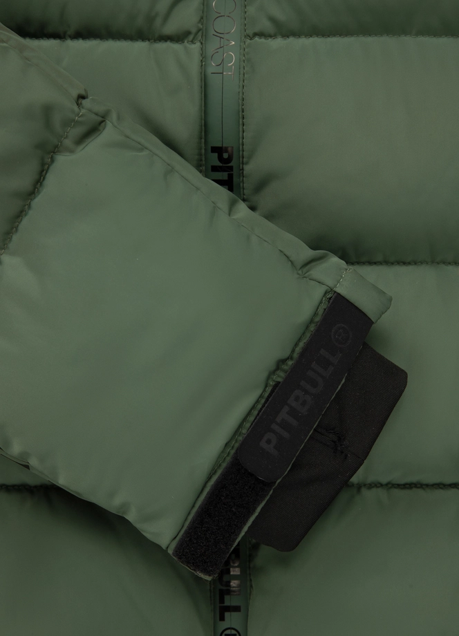 Kurtka zimowa męska Pit Bull Airway V 24 Hooded Jacket zielona