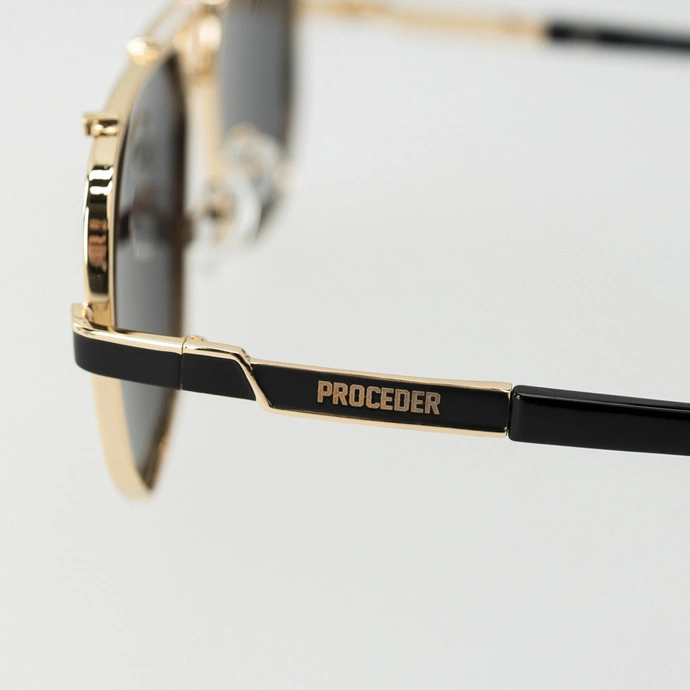 Okulary przeciwsłoneczne Chada Proceder Aviator 124-1 czarne