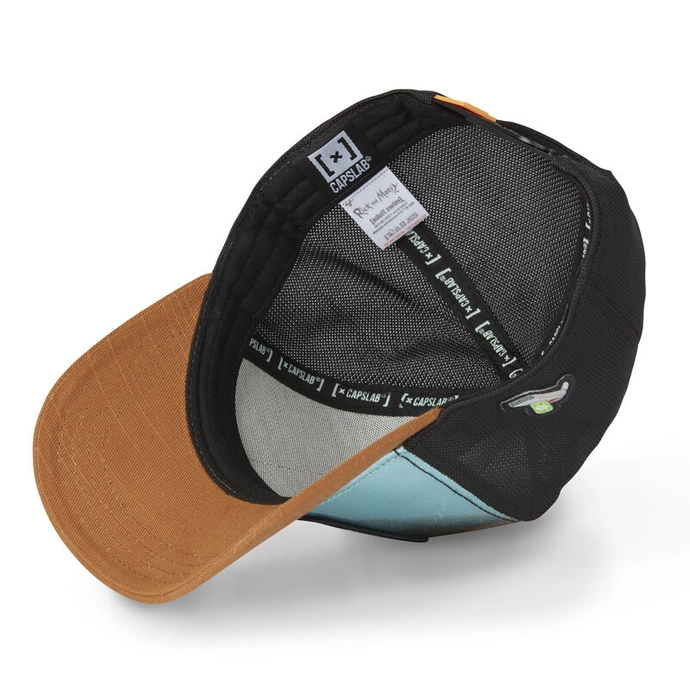 Czapka z daszkiem Capslab Rick niebiesko/brązowo/czarna