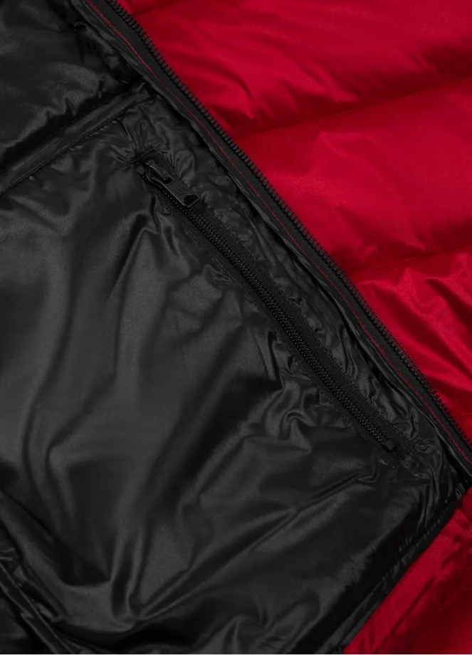 Kurtka zimowa męska Pit Bull Barles Ribstop czerwony