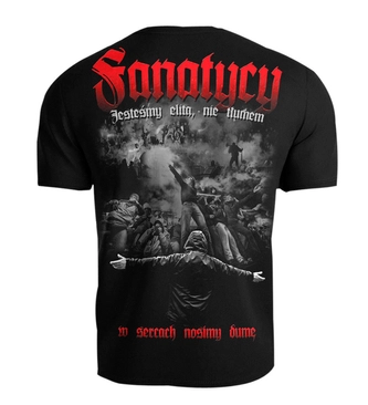 Koszulka męska T-shirt Public Enemy Fanatycy Jesteśmy Elitą czarna