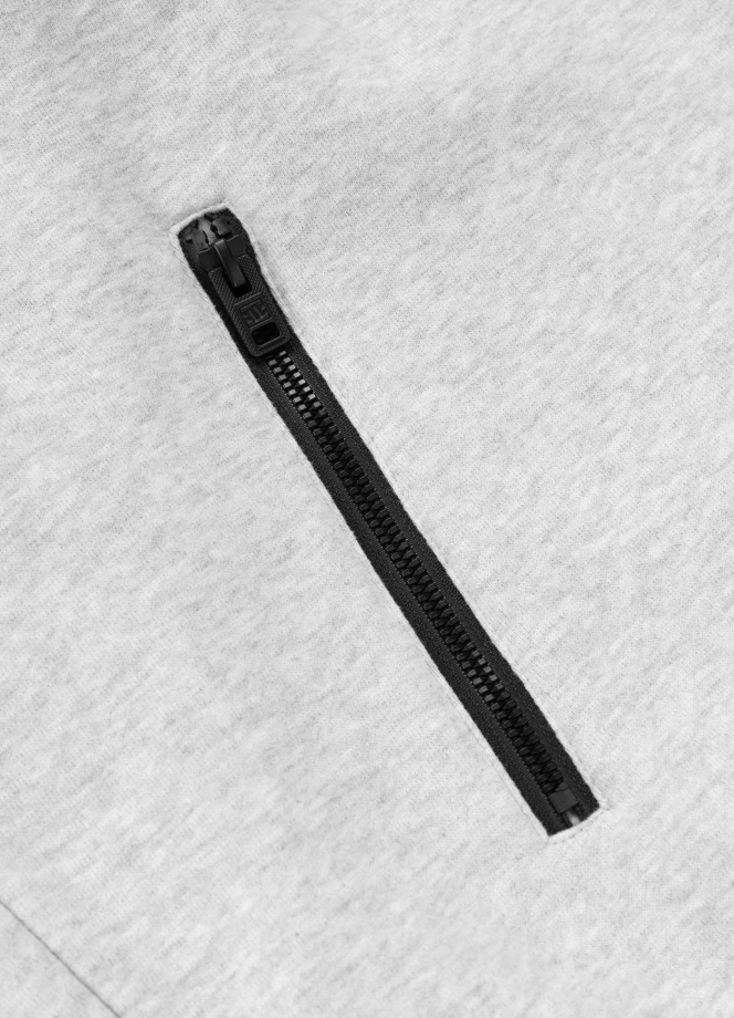 Bluza męska z kapturem Pit Bull Gibson czarno/szara