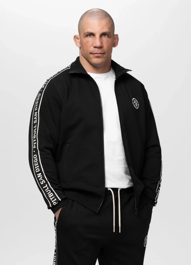 Komplet dresowy męski Pit Bull Nexus czarny