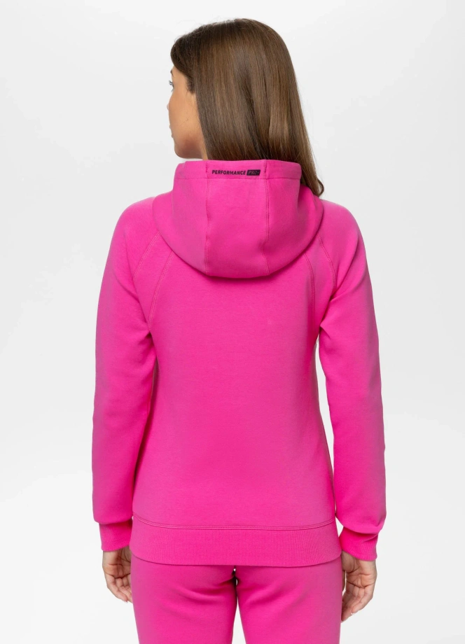 Bluza damska z kapturem Pit Bull Explory różowa