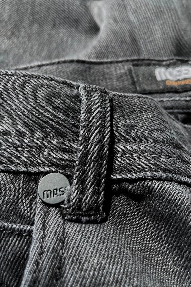 Spodnie męskie Jeans Mass Denim Signature 2.0 sprane czarne