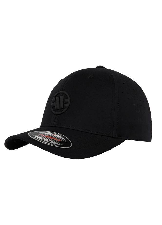 Czapka z daszkiem Full Cap Pit Bull Pitbull Tech Logo czarna