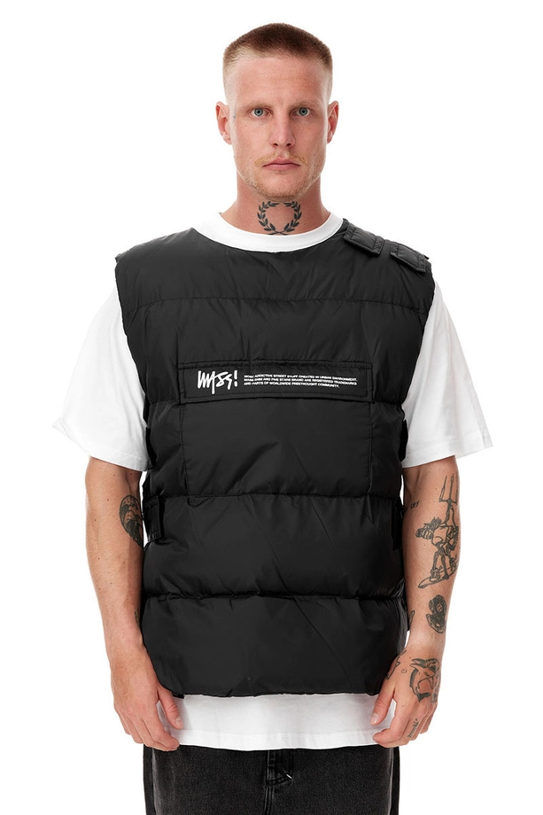 Kamizelka bezrękawnik zimowa Mass Denim Hardy czarna