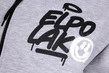 Bluza rozpinana El Polako Zip Miejski Tag grey
