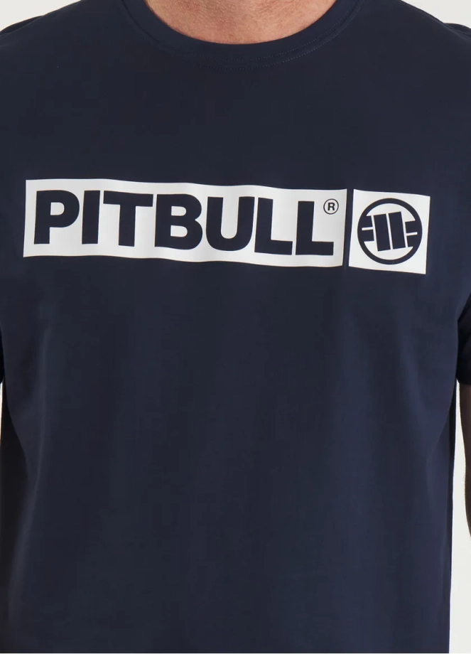 Koszulka męska T-Shirt Pit Bull Pitbull Hilltop 25 granatowa