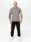 Koszulka męska Polo Pitbull Jersey Slim Fit Small Logo szara