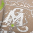 Koszulka męska T-shirt Ganja Mafia Herb beżowa