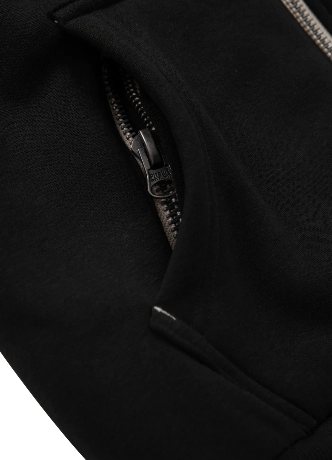 Bluza damska z kapturem ZIP Pit Bull Ruffina czarna