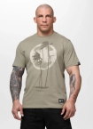Koszulka męska T-Shirt Pit Bull Palms grey harbour