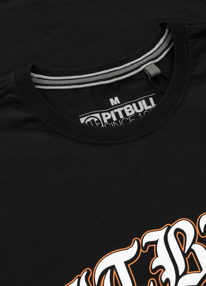 Koszulka męska T-Shirt Pit Bull Tattoo czarna