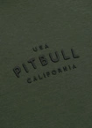 Bluza męska half-zip Pit Bull Sampson 25 ciemno zielona