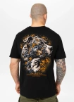 Koszulka męska T-Shirt Pit Bull Tattoo czarna
