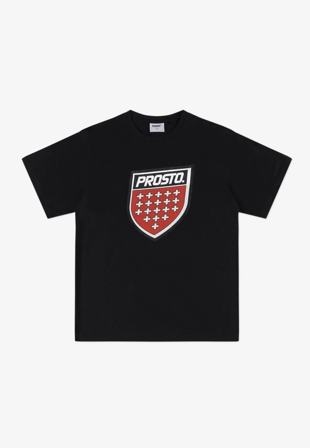 Koszulka męska t-shirt Prosto Infine czarna