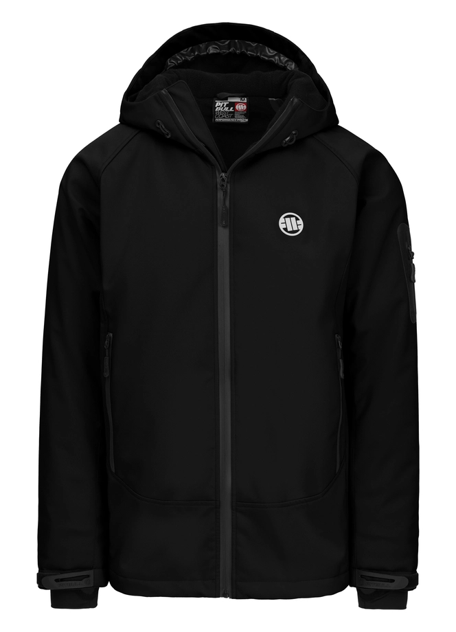 Kurtka męska zimowa Pit Bull Softshell Rockfish 25 czarna