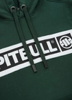 Bluza męska z kapturem Pitbull Pit Bull Sherwood 24 hooded zielona