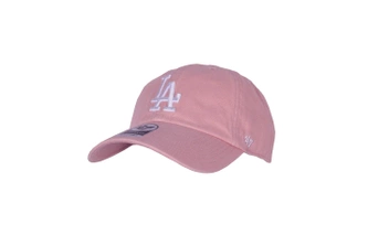 Czapka z daszkiem 47 Brand Los Angeles Dodgers Dusty Mauve Clean Up różowa