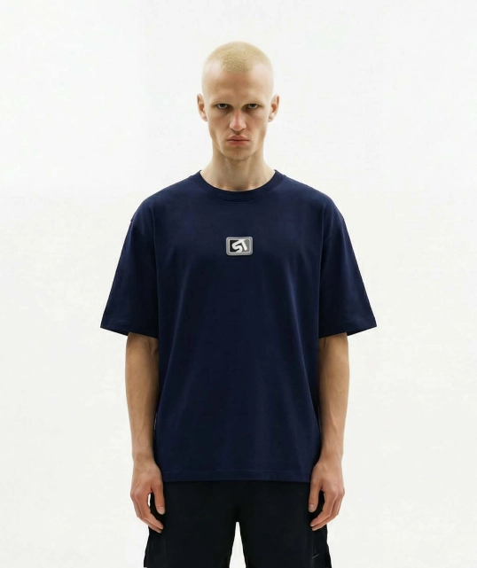 Koszulka męska t-shirt Prosto Mono ST granatowa