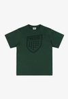 Koszulka męska t-shirt Prosto Shield zielona