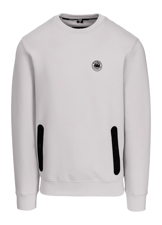 Bluza męska bez kaptura Pitbull Pit Bull Dogwood złamana biel