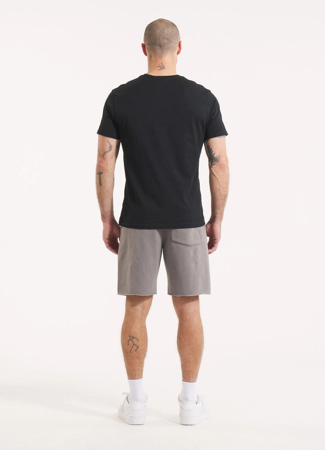 Spodenki szorty dresowe męskie Pitbull Lancaster 2 Washed szare