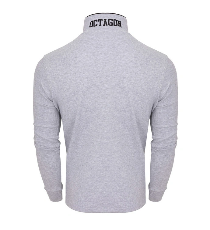Bluza męska Octagon Arizona Logo crewneck szara
