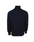 Bluza męska ze stójką Prosto Klasyk Mobi Half Zip granatowa