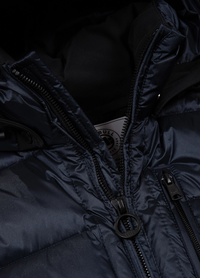 Kurtka zimowa męska Pit Bull Barles Ribstop granatowa