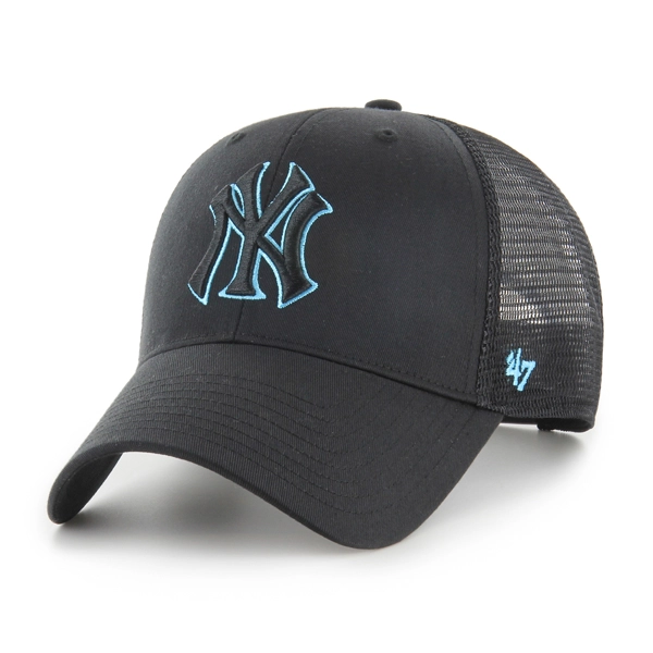 Czapka z daszkiem 47 Brand Trucker New York Yankees Black Branson czarna