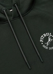 Bluza męska z kapturem Pit Bull San Diego CA ciemno zielona