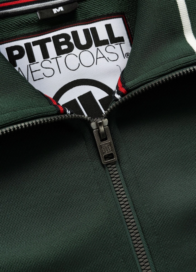 Komplet dresowy Pit Bull Oldschool Tape Logo zielony