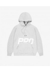 Bluza męska z kapturem Prosto Pro hoodie szara