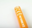 Kij bejsbolowy drewniany Street Autonomy ACAB pomarańczowy DRUGI GATUNEK