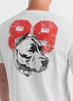Koszulka męska T-Shirt Pit Bull Pitbull Dog 89 biała