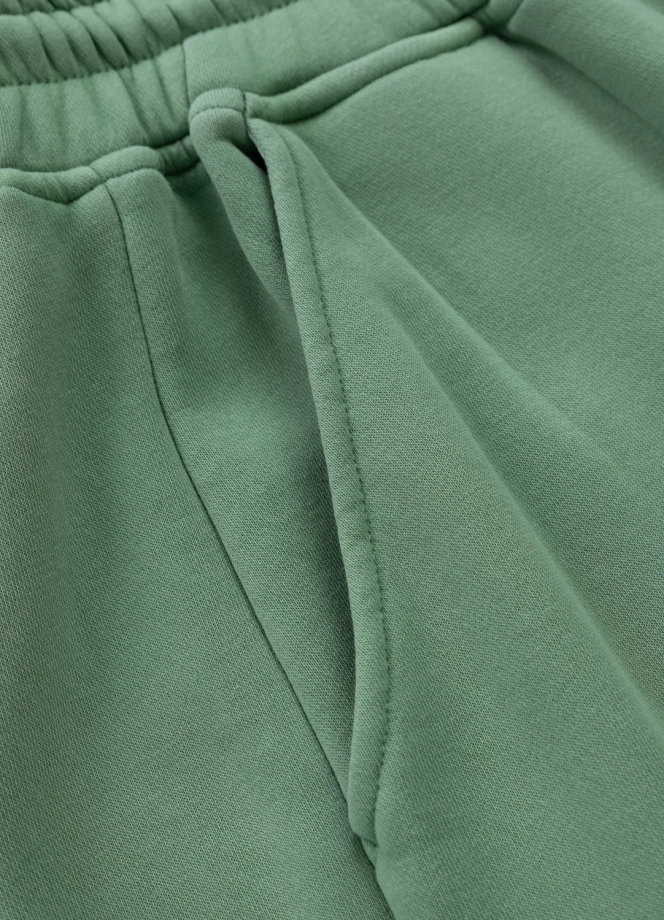 Komplet dresowy męski Pitbull Pit Bull Lancaster 2 ZIP Washed zielony