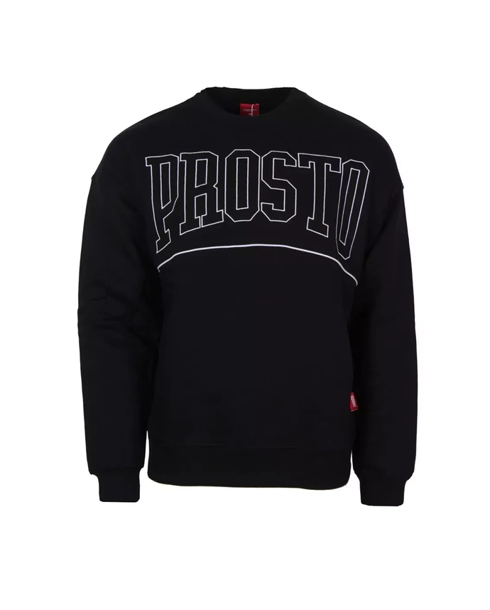 Bluza męska Prosto Klasyk Teents crewneck czarna