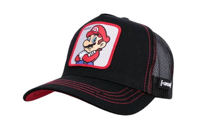 Czapka z daszkiem Capslab Mario Bros czarna