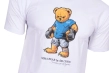 Koszulka męska t-shirt Środowisko Miejskie MMA Bear biała
