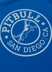 Koszulka męska T-Shirt Pit Bull Pitbull San Diego CA niebieska