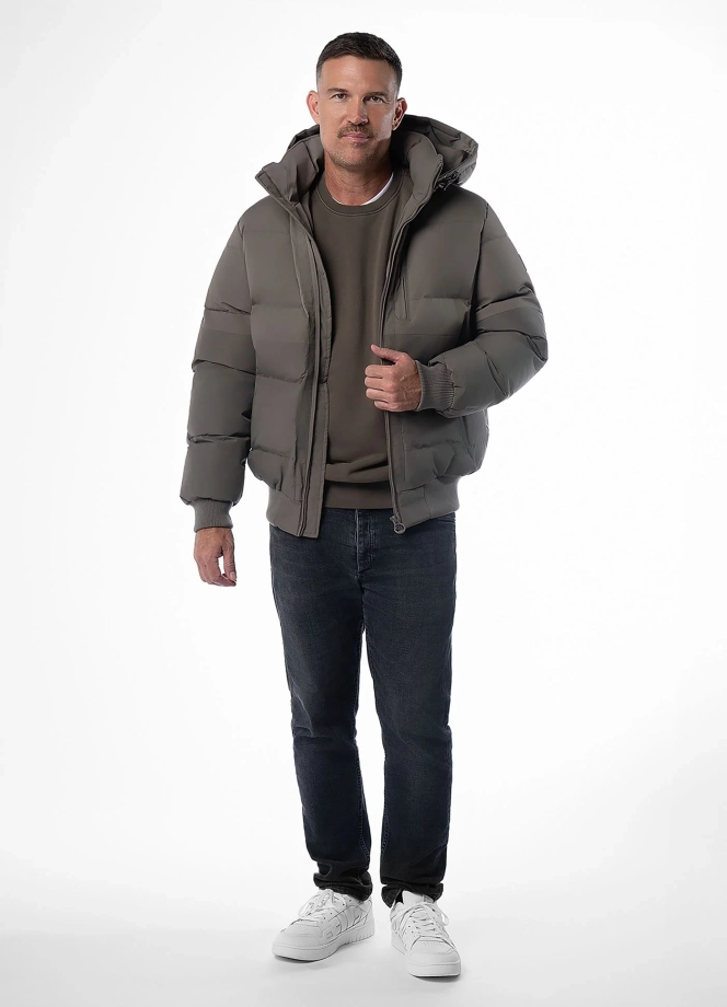 Kurtka zimowa męska Pit Bull Patton 25 taupe